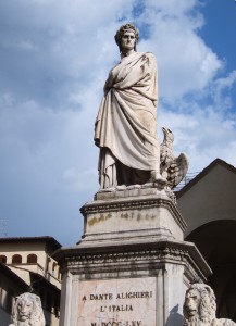 Dante Denkmal Santa Croce
